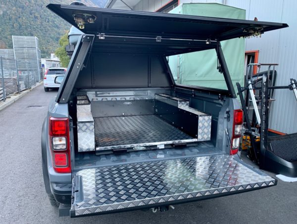 Steel - Top Canopy - Lift up windows