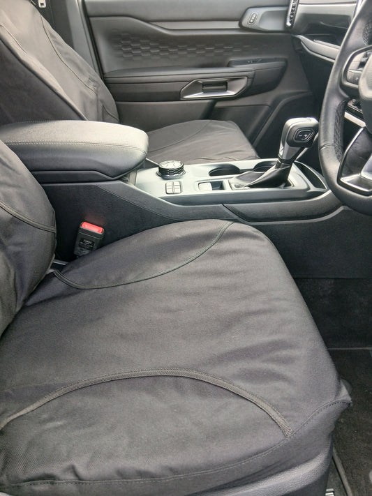 Van Canvas Seat Covers Tradie Style 14 Oz